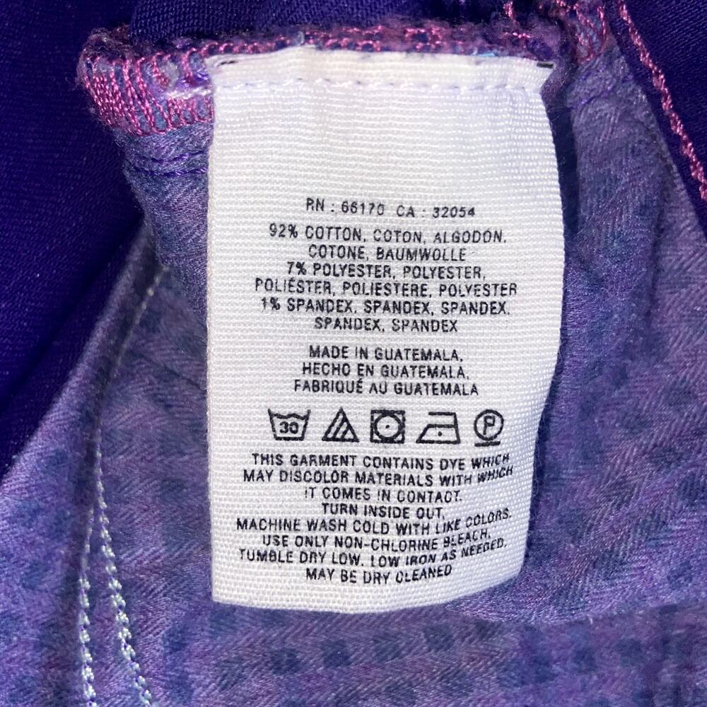 Pilcro and The Letterpress Shorts Women Size 29 Purple Denim Mid Rise ! - Picture 4 of 5